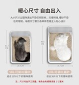 实用猫砂盆大号半封闭猫厕所猫咪用品猫沙盆便盆幼猫防外溅猫屎盆