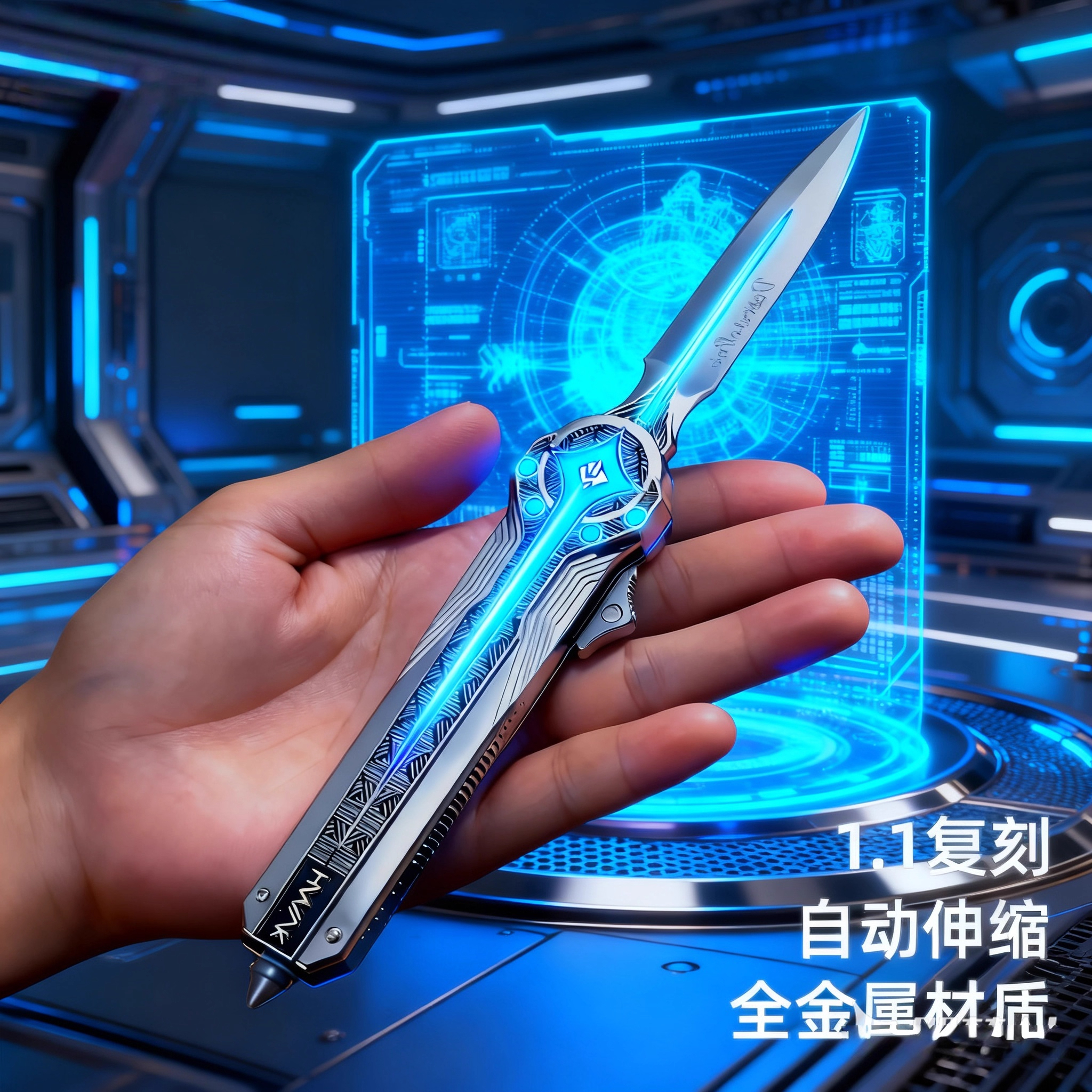 官方正版三角洲行动北极星小刀怜悯蝴蝶刀周边仿真模型不开刃武器