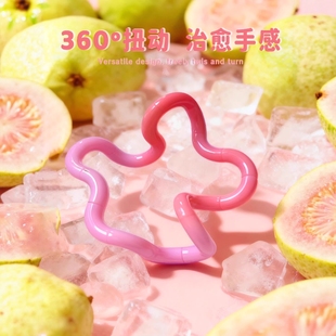 网红爆款 adhd玩具手指尖解压神器办公室 温感变色tangel扭扭乐正版