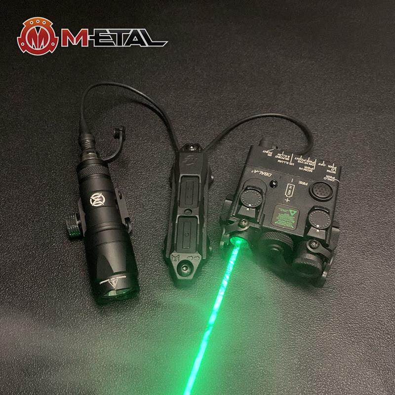 ME沃德森DBAL-A2镭射指示器M300战术电筒强光M600C绿激光双控鼠尾