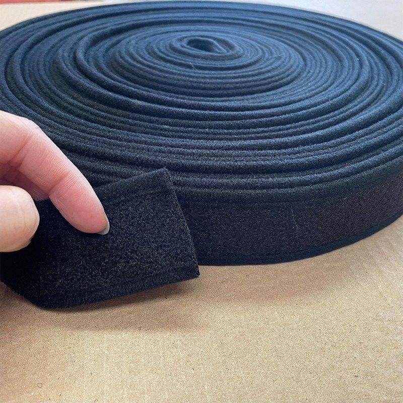 黑色绑带固定支具专用3.8公分粘扣绑带辅料搭配双面勾低温热塑板,个人护理/保健/按摩器材,保健护具(护腰/膝/腿/颈),淘宝优惠券,粉丝福利购,淘宝优惠卷