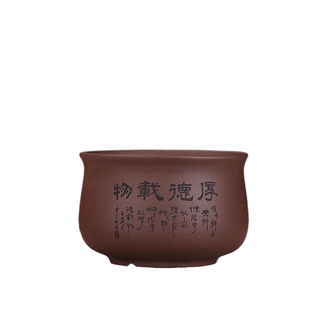 包邮盆景紫砂花盆小多肉云竹盆菖蒲盆桌面阳台花卉绿植盆栽盆古典