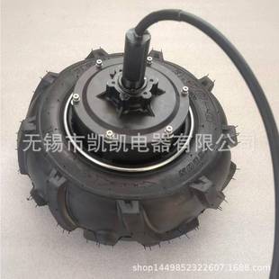 12寸单边大扭矩机器人电机农机电机单边200牛有齿60H可编码 器