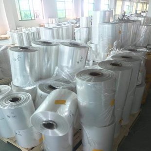 透明度热缩膜手机平板餐具塑封 现货POF对折膜整卷收缩膜