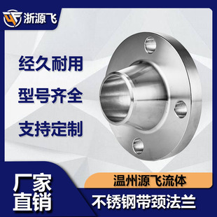 304不锈钢带颈对焊法兰WN不锈钢高颈法兰316LHG20952化工部法兰50