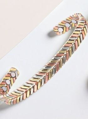 红铜磁性手镯简约复古时尚轻奢