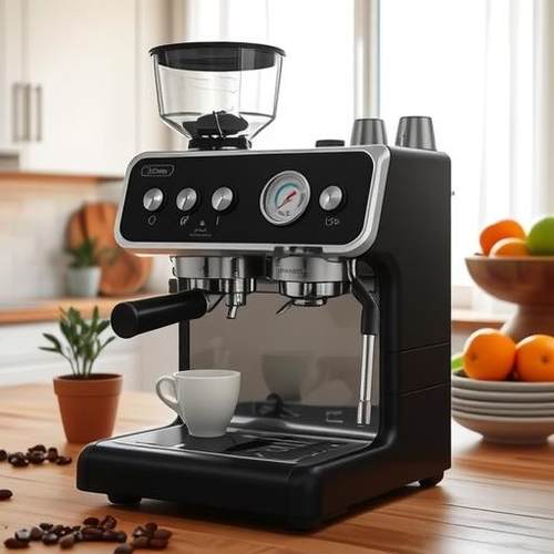 Barsetto百胜图二代双锅炉商用半自动咖啡机磨豆萃取打奶泡一体机