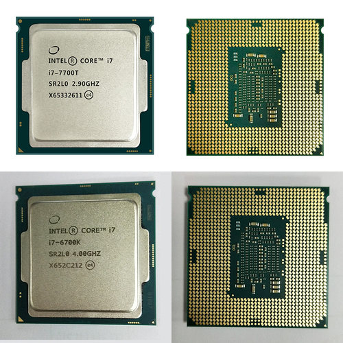 i7 6700K 7700K 8700K 9700 F K CPU 台式机处理器1151针质保三年