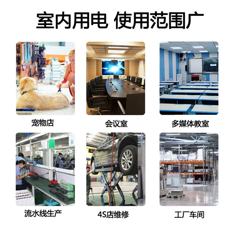 线鼓伸缩线盘自动回卷线盘卷线器电源收缩插座电鼓排插接多位插口