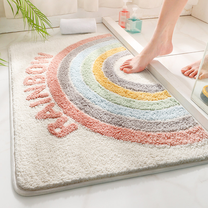 卫生间地垫吸水脚垫家用浴室防滑垫子门垫进门厕所门口洗手间地毯,居家布艺,家用脚垫,淘宝优惠券,粉丝福利购,淘宝优惠卷
