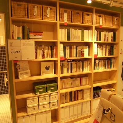 超值人气 232高客厅书墙收纳现代组装书柜简约Ocd书架2米4宽组合