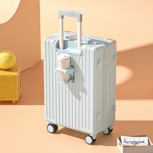 行李箱拉杆箱女2024新款高颜值学生住校专用大容量密码旅行皮箱子