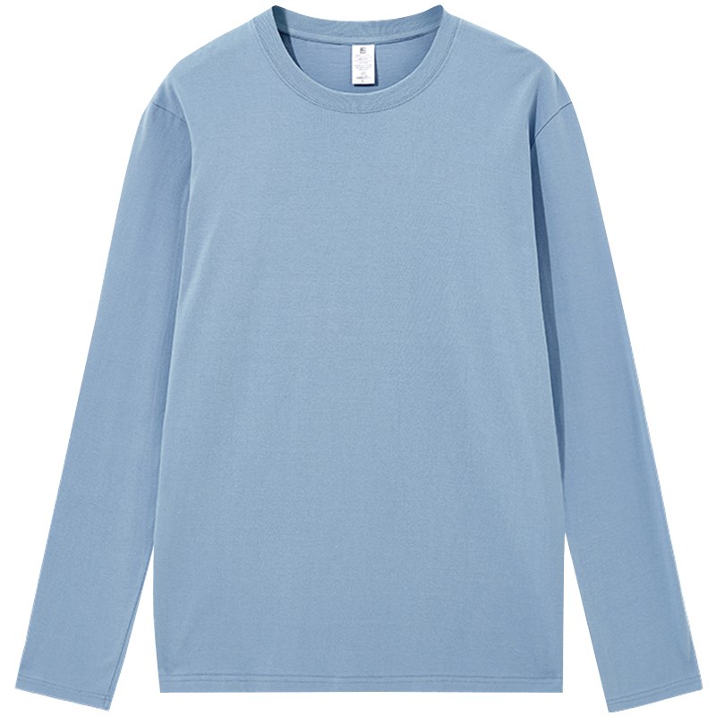 长袖t恤定制印logo字圆领活动同学聚会文化衫订制班服图案diy