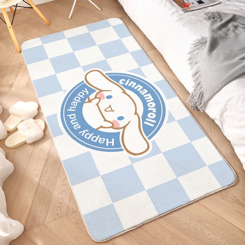可爱ins风卡通地毯卧室客厅绒毛地垫玉桂狗可机洗床边毯满铺坐垫,居家布艺,地毯,淘宝优惠券,粉丝福利购,淘宝优惠卷