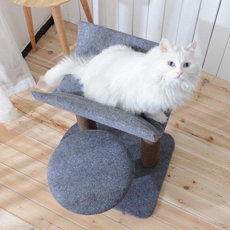 猫爬架猫窝猫树一体剑麻宠物玩具毛毡好打理不占地小户型爬架攀爬