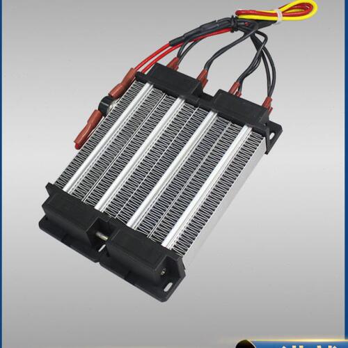 220V/1000W2000W绝缘型陶瓷PTC恒温空气电加热器发热片带温控配件