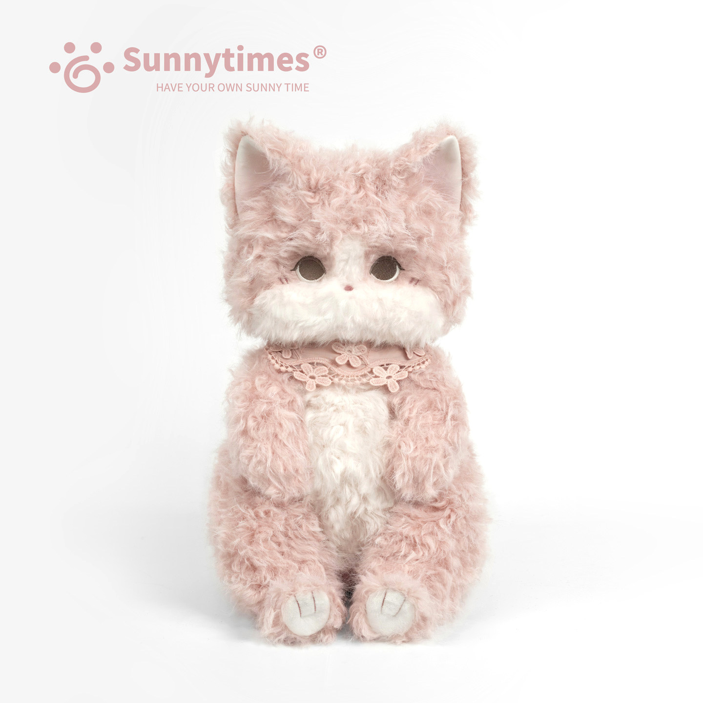 Sunnytimes小待猫粉粉抱偶