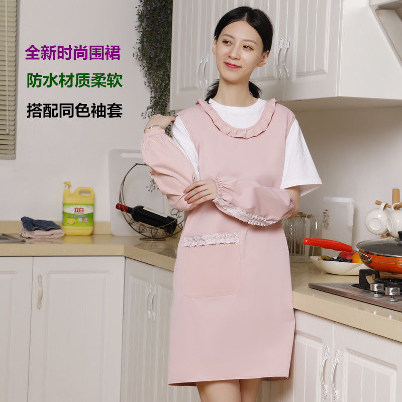 复合料柔软透气花边点缀防水马甲