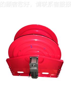 管业工气卷筒动消防车水卷GFI管器自 高压50米软管冲洗盘管器厂家