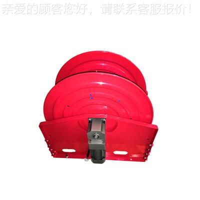 管业工气卷筒动消防车水卷GFI管器自 高压50米软管冲洗盘管器厂家