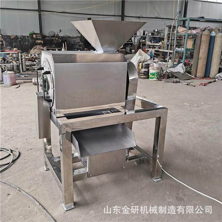 梨子打浆渣浆分离机果浆加工去核机器榴莲山楂猕猴桃打浆机