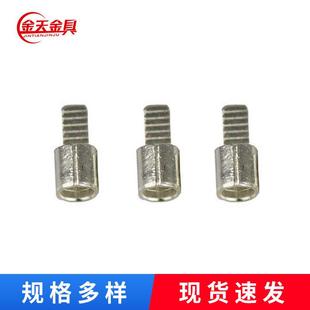 C45片型接线预绝缘端子冷压接线耳DBN紫铜绝缘端子柱接线铜鼻子