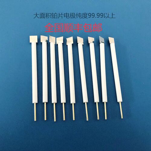 Pt210铂电极10*10*0.1mm铂片电极 纯度99.99Pt辅助对电极可开票