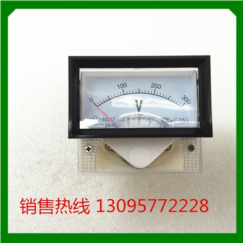 上海新浦仪表指针式电压表85L17-300V