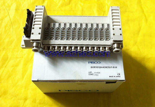 日本PISCO 电磁阀 全新正品  SVR1012A-6C8CS-F-M-H