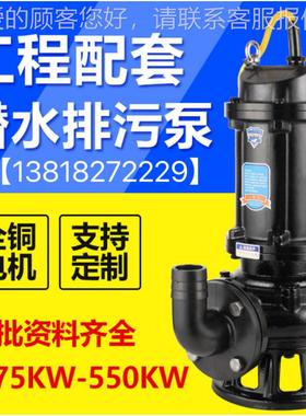 潜水排污泵400160ALJ0-110--7污水泵400170-1075无5堵塞潜污泵