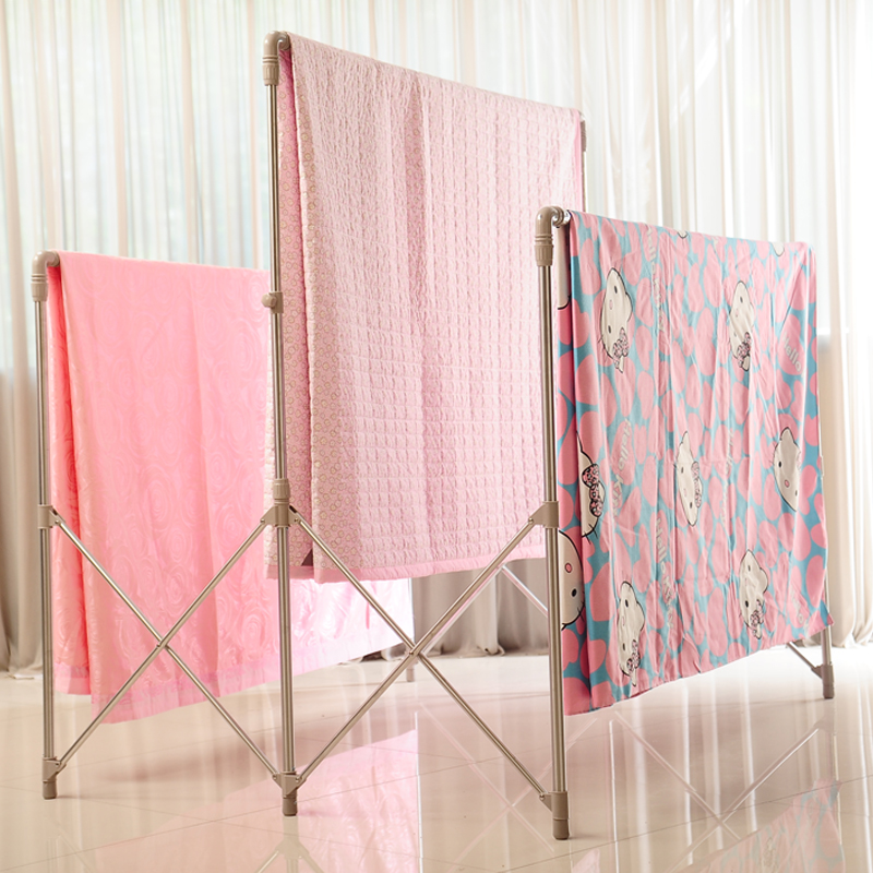 晾衣架不锈钢升降凉挂衣架落地折叠户外晒被架阳台伸缩室内晒衣架