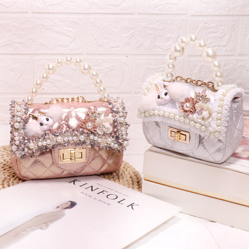 儿童包包女公主时尚手提包11-1C2岁韩国洋气斜挎包女童可爱小包包