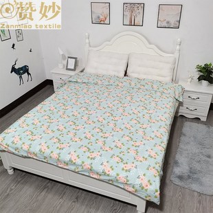 双人单被套单件被罩纯棉薄款 100全棉印花200x230简约 被单春秋冬季
