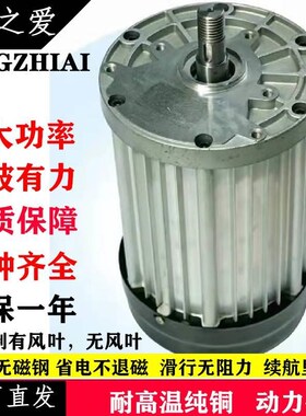 三轮车电机48Vg60V72伏1500W1800W大功率电动四轮电瓶无刷差速电