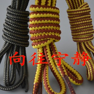 买2送1踢不烂10061经典款中高帮大黄靴工装皮鞋粗圆长运动鞋带