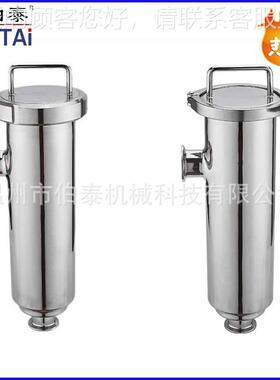 34食品级 角式过滤器 管道精过0滤密品器 结构简单 BT-JSGLQ适合