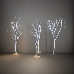 干树枝造景白色许愿树天然树枝舞台造景树婚庆路引树枯树橱窗装饰