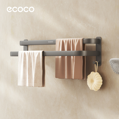 【全网热销】毛巾架免打孔