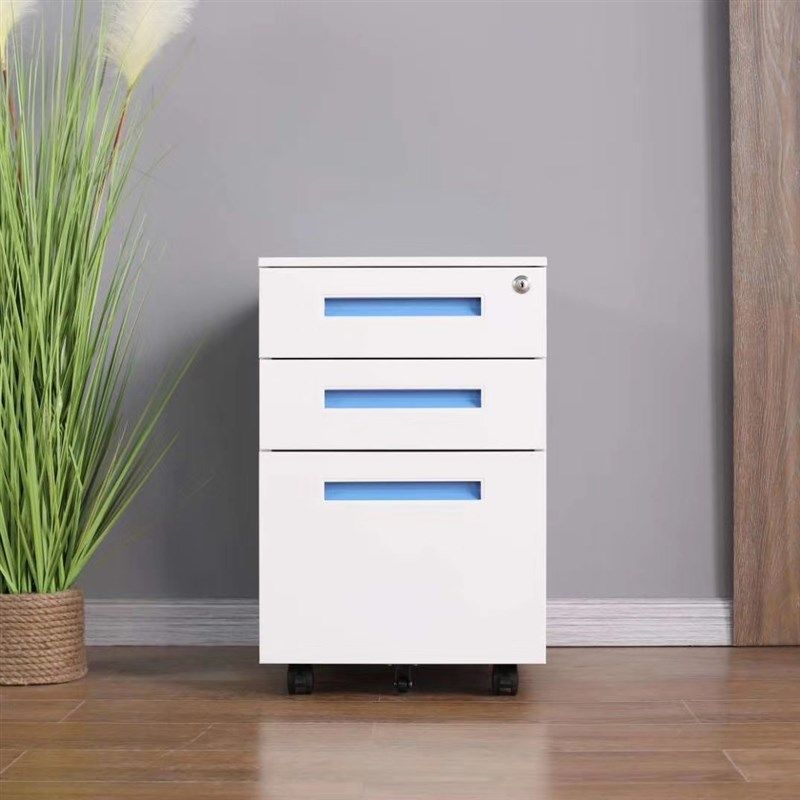 铁皮柜活动文件柜桌下抽屉柜三抽矮柜办公室带锁小柜子家用床头柜,商业/办公家具,文件柜,淘宝优惠券,粉丝福利购,淘宝优惠卷
