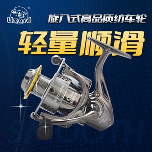 科迈龙渔线轮金属CNC摇把金属线杯渔轮路亚轮旋入式纺车轮