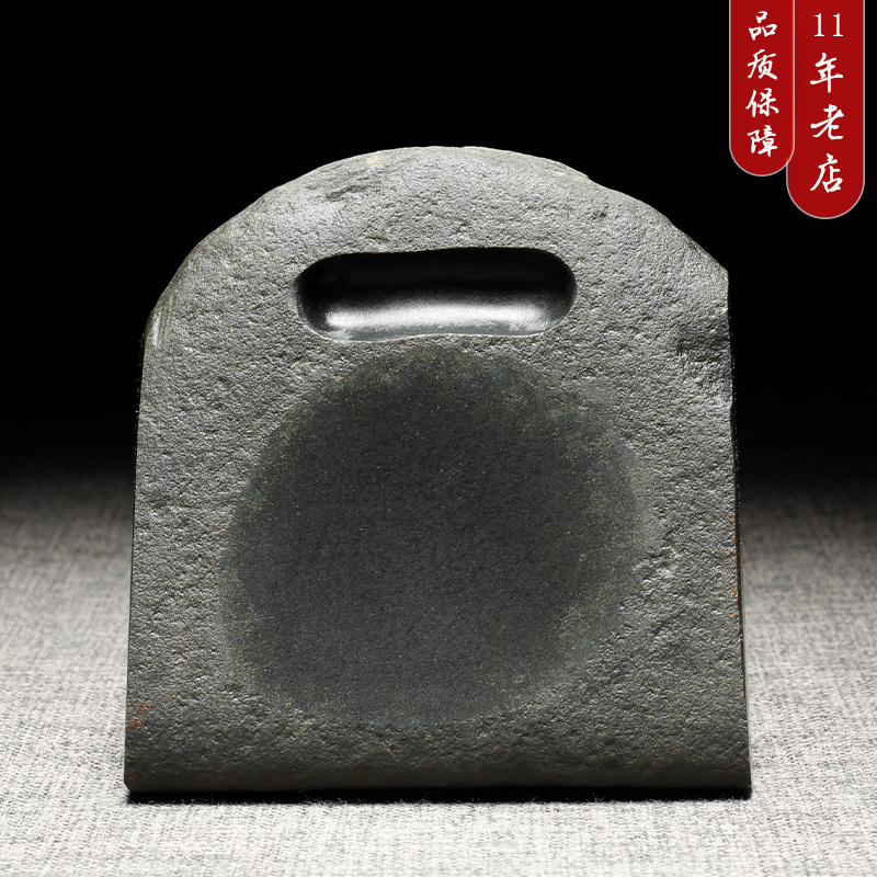 正宗老坑四大名坑实用精品砚台原石歙砚小楷砚文人砚文房四宝端砚