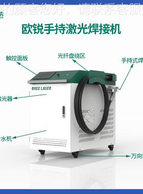 手持激薄光焊752不锈机钢合金板0管材300W激光接机焊接切割清洗