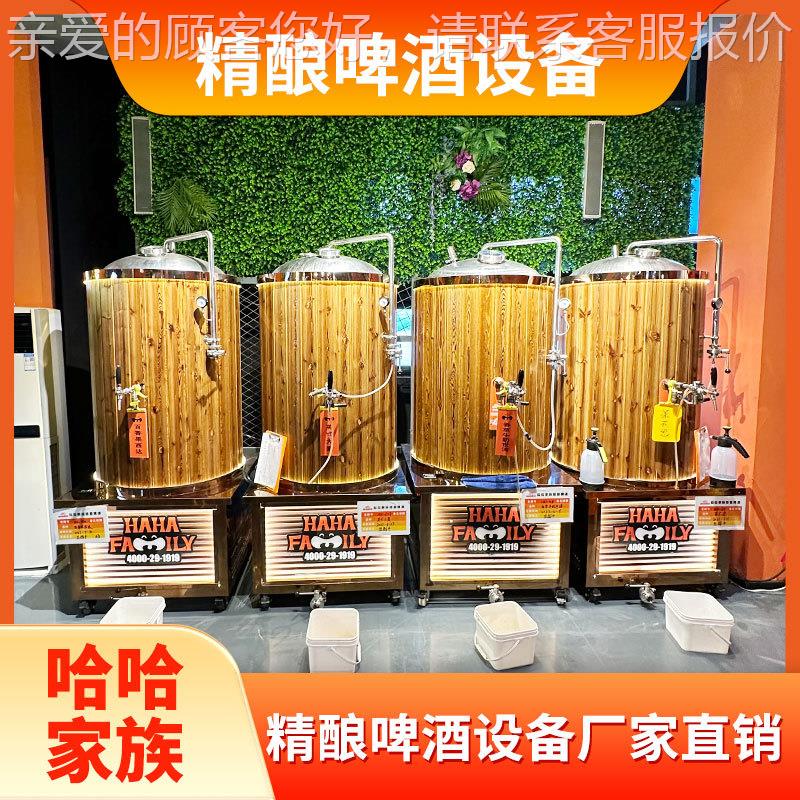 精啤机酿器全套 精酿啤酒屋直NUS营酒 酿啤酒智能打酒精设备