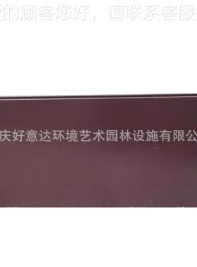 铁艺商外镀锌钢板花箱室外简约落地式花钵业街售部矮隔断96762户