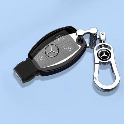 16-19款奔驰GLS400专用钥匙套男女士豪华保护壳链臻藏包动感挂扣