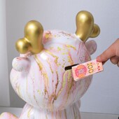 2024年新款 只进不出存钱罐摆件可存可取儿童节礼物储蓄罐男孩女孩