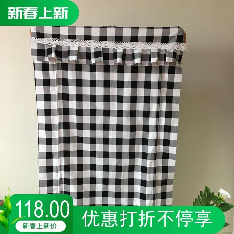 衣柜罩子布套子书架罩防尘罩衣橱柜布套家具防尘罩布艺定做全棉
