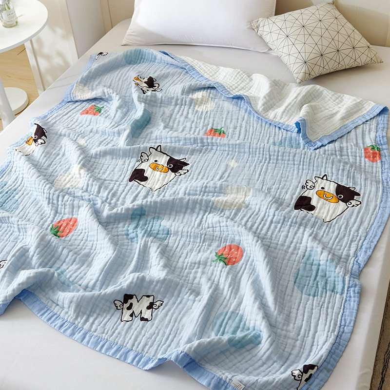 A类婴儿级全棉纱布毛巾被六层泡泡纱毛巾毯办公室午睡纯棉盖毯被,床上用品,休闲毯/毛毯/绒毯,淘宝优惠券,粉丝福利购,淘宝优惠卷