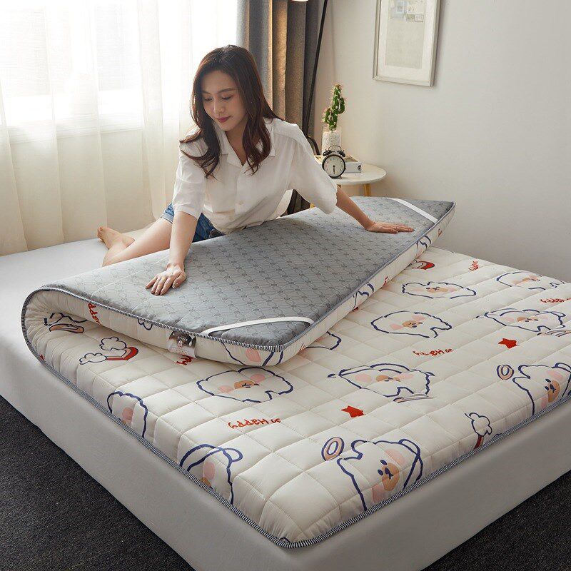 厂家磨毛床垫加厚亲肤棉学生单双人宿舍床褥子可折叠防滑睡垫