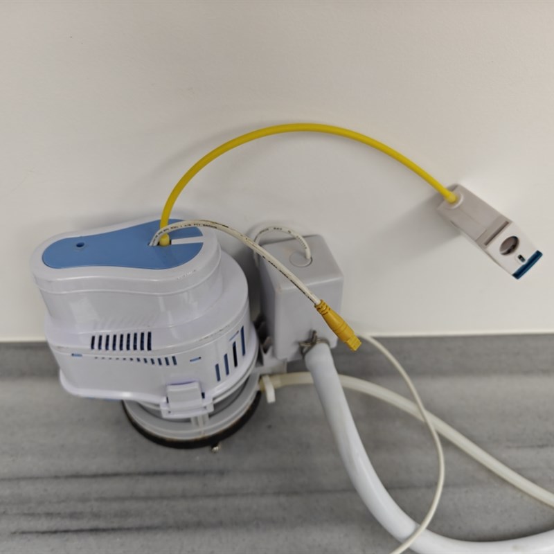 智能马桶水件下沉陶瓷水箱带拉绳排水阀静音冲水配件无水压部件